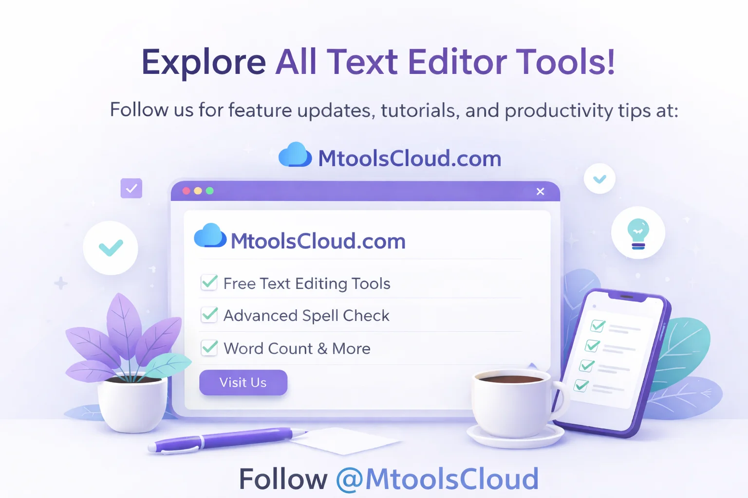 Advanced Text Editor Interface